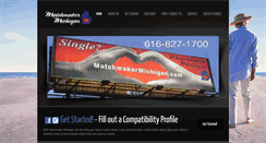 Desktop Screenshot of matchmakermichigan.com